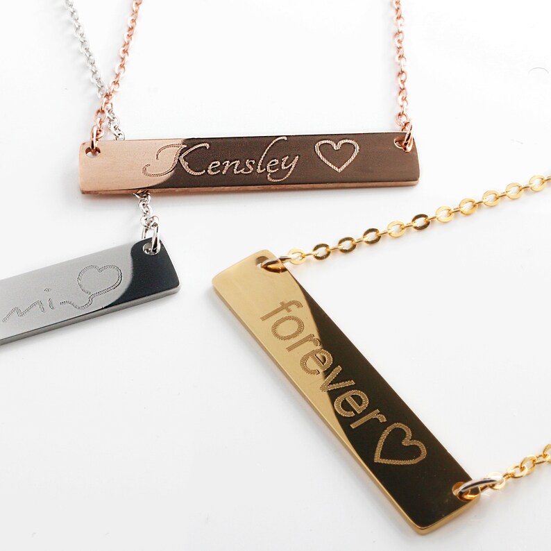 Personalized Name Necklace Birthday Anniversary gift 16k Gold Plated  Birthday Gift best holiday gift