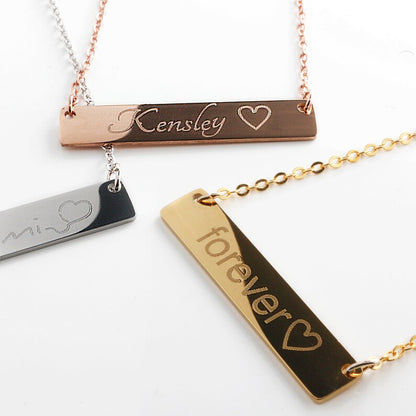 Personalized Name Necklace Birthday Anniversary gift 16k Gold Plated  Birthday Gift best holiday gift