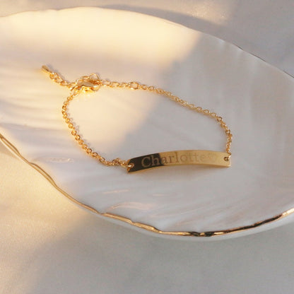 Bracelets for Women Personalized Jewelry Gift with Custom Name Engraved Bracelet for her