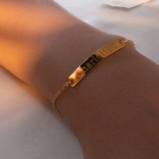Bracelets for Women Personalized Jewelry Gift with Custom Name Engraved Bracelet for her