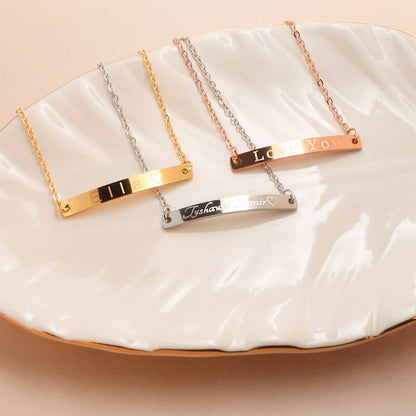 Personalized 16K Gold Plated Name Bracelet - Custom Engraved Jewelry