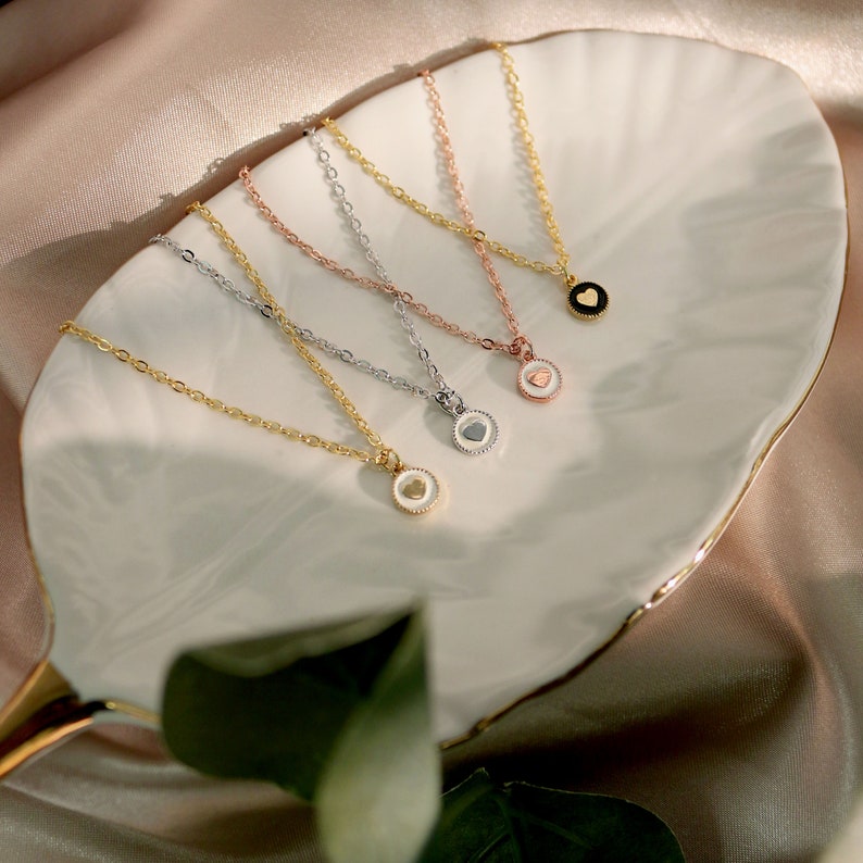 Dainty Heart Initial Anklet: Personalized 16K Plated Ankle Bracelet
