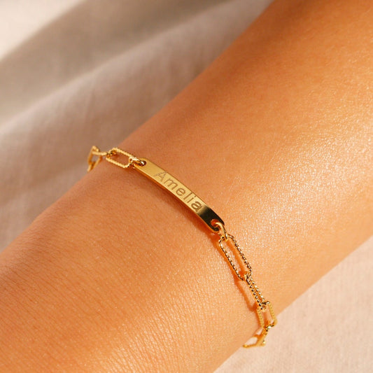 Personalized clip chain bracelet your name bracelets best gift for her