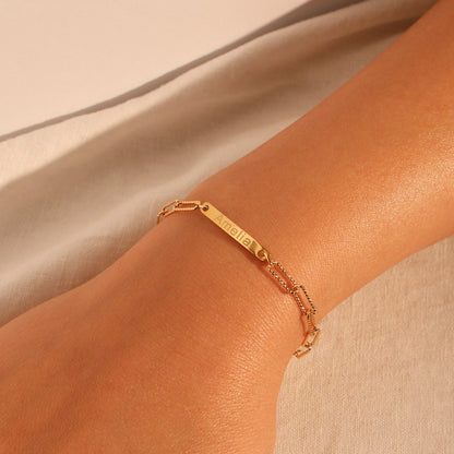 Personalized clip chain bracelet your name bracelets best gift for her
