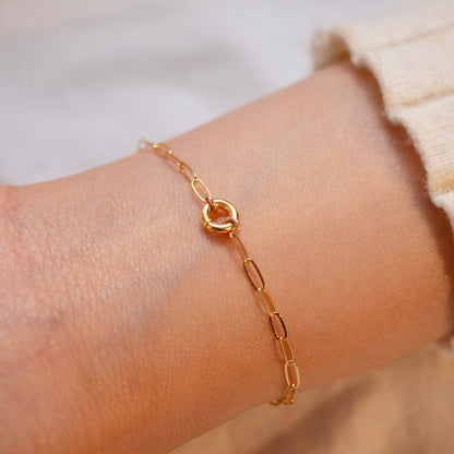 DIY permanent bracelet 14K Gold Filled bracelets best gift for her