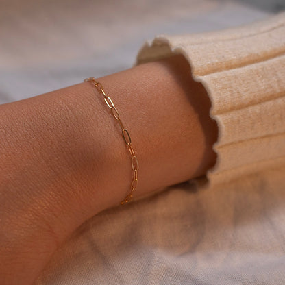 DIY permanent bracelet 14K Gold Filled bracelets best gift for her