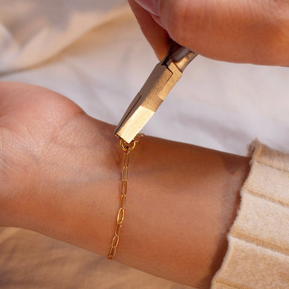 DIY permanent bracelet 14K Gold Filled bracelets best gift for her