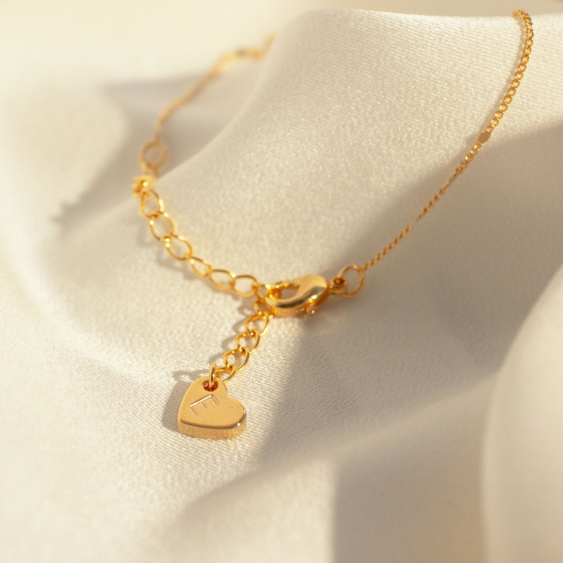 Dainty Hammered Gold Plated Anklet: Elegant Ankle Bracelet