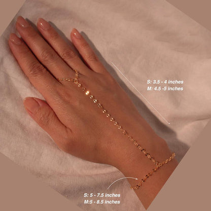 14k gold filled ring chain bracelet slave bracelets waterproof gold bracelets best gift