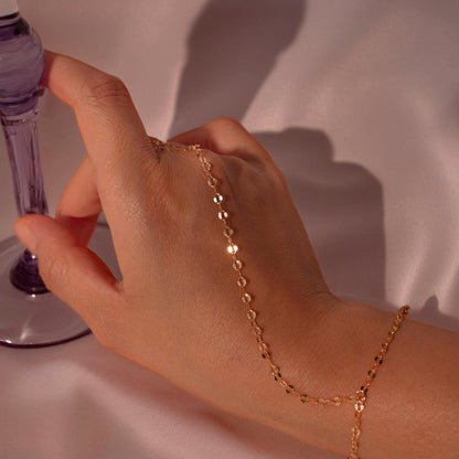 14k gold filled ring chain bracelet slave bracelets waterproof gold bracelets best gift